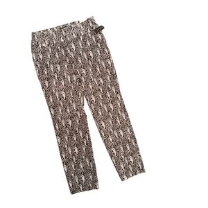 NWT High Waist Tummy Control Stretch Pull On Pants Small Petite